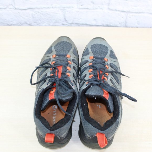 MERRELL Gray Orange Nylon Moab Edge 2 Vibram Outdo - Picture 6 of 9